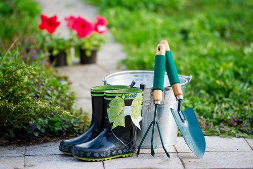 Professional decking installation in a Totteridge garden